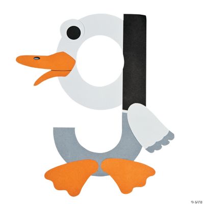Lowercase “G Is For Goose” Craft Kit