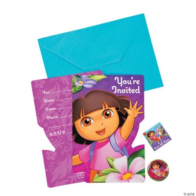 Dora The Explorer™ Dora’s Adventure Invitations