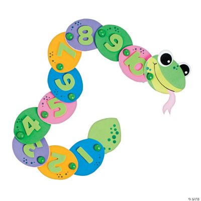 Number Snake Craft Kit