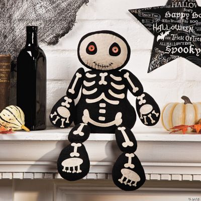 Plush Skeleton Shelf Sitter