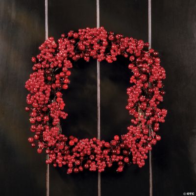 Cranberry Winter Wreath
