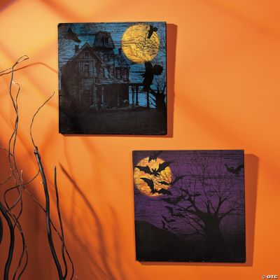 Halloween Silhouette Wall Prints
