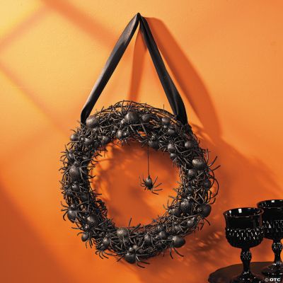 Black Spider Wreath