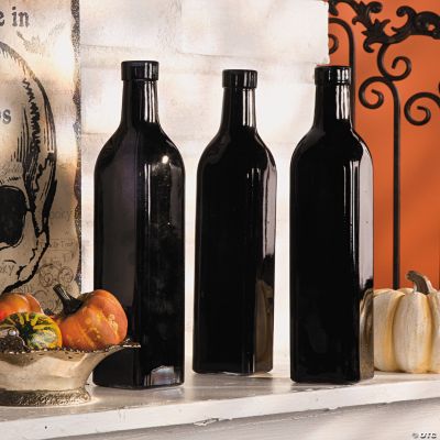 Black Bottle Vases