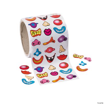 Nose & Mouth Roll Stickers