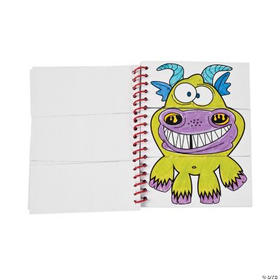 Flip & Draw Monster Activity Books