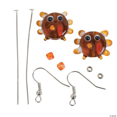Turkey Lampwork Earring Kit Oriental Trading