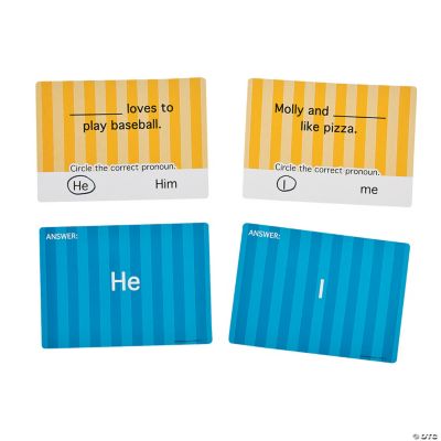 Pronoun Write & Wipe Cards