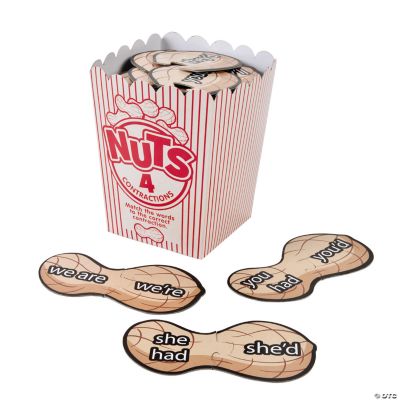 “Nuts 4 Contractions” Puzzles