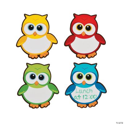 Owl Dry Erase Magnets