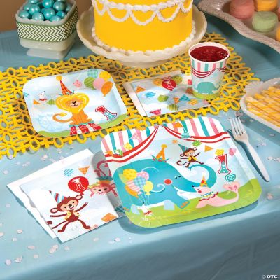 1st Birthday Circus Party Supplies