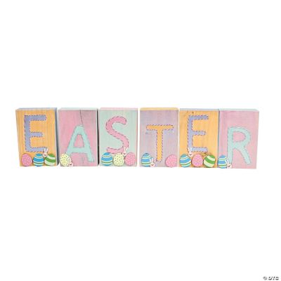 “Easter” Wooden Blocks