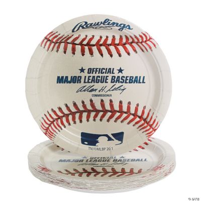 Rawlings™ Baseball Dessert Plates