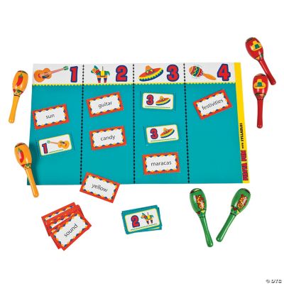 Syllable Mat Game With Maracas