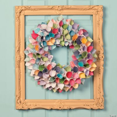 Spring Paper Wreath