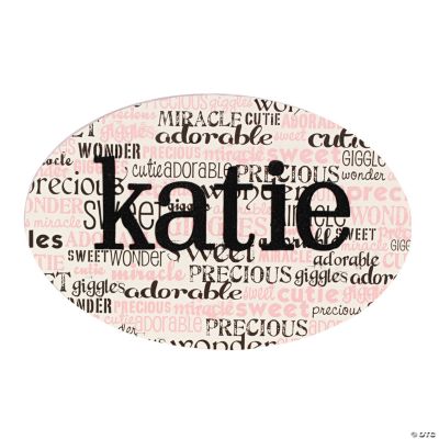Baby Girl Wooden Plaque
