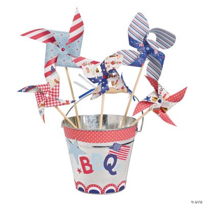 Pinwheels in Bucket