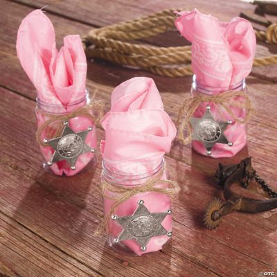 Pink Cowgirl Favors