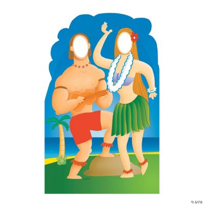 Hawaiian Couple Stand-In