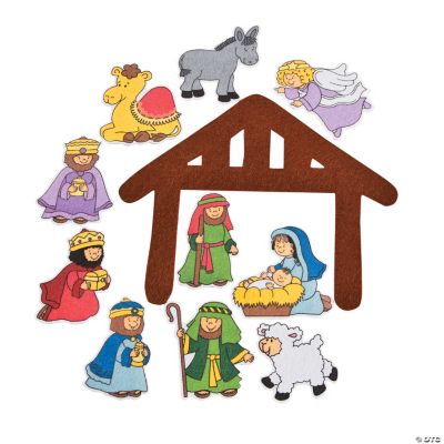 nativity-felt-cutouts