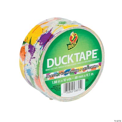 Paint Splatter Print Duck Tape® Duct Tape Oriental Trading Discontinued