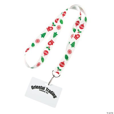 Christmas Lanyards - Oriental Trading