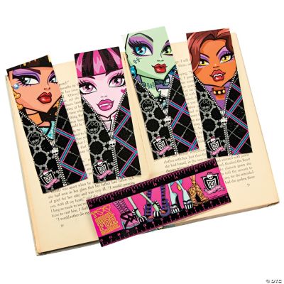 Monster High™ Bookmarks - Oriental Trading