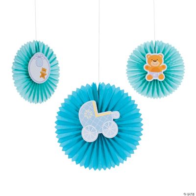 Teddy Baby Blue Hanging Fans