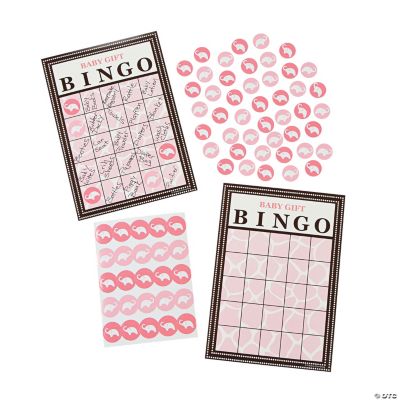 Wild Safari Pink Bingo Game
