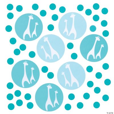 Wild Safari Blue Confetti