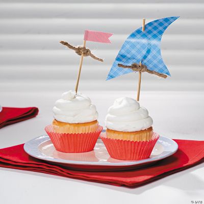 Sailboat Cupcake Picks