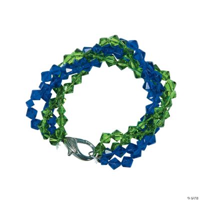 Blue & Green Twist Bracelet