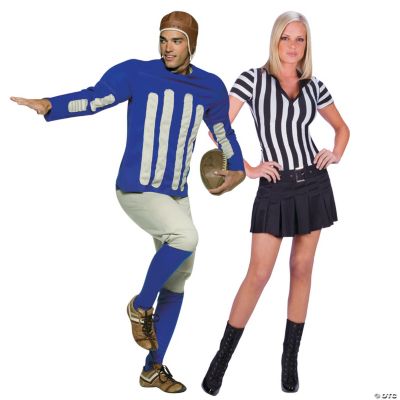 Football Player And Referee Couples Costumes