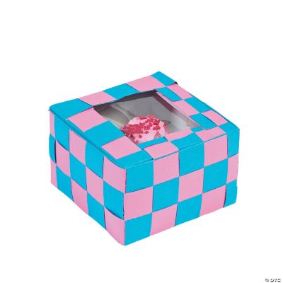 Basket Weave Cupcake Box