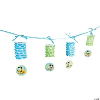 Mickey Mouse’s 1st Birthday Lantern Garland