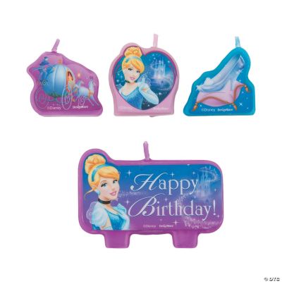 Cinderella Sparkle Molded Candles