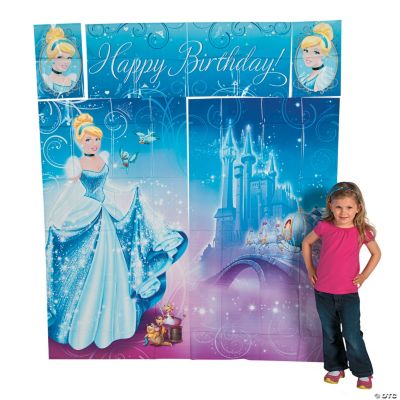 Cinderella Sparkle Scene Setter™ Wall Decorating Kit