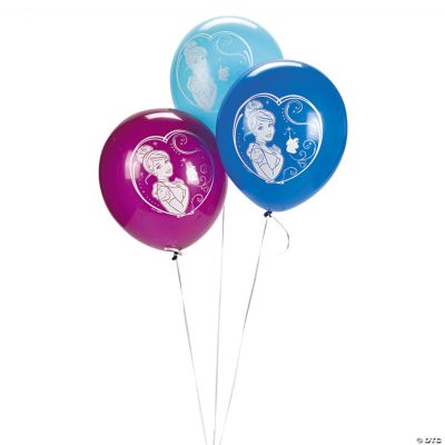 Cinderella Sparkle Latex Balloons