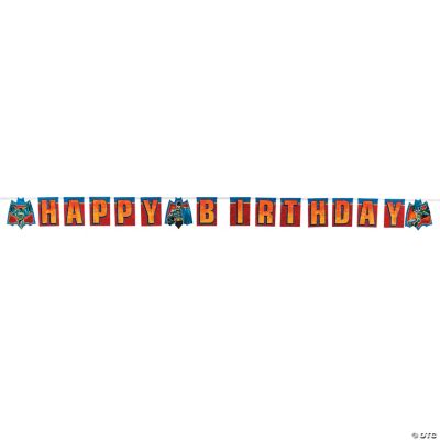 Batman™ Heroes “Happy Birthday” Banner