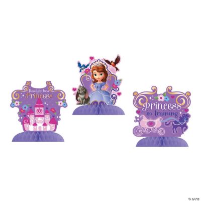 Sofia The First Table Decorations