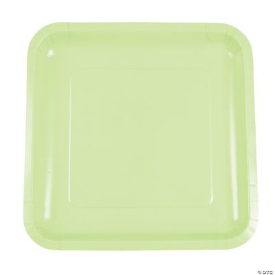 Pistachio Square Dinner Plates