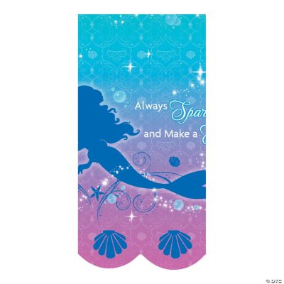 Little Mermaid Sparkle Table Cover
