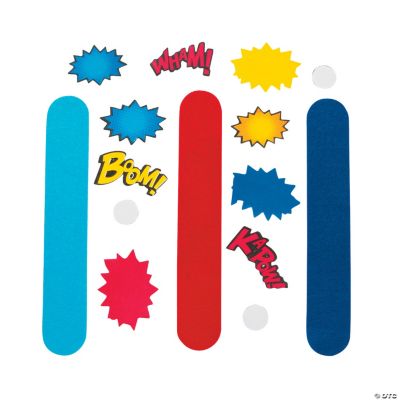 DIY Superhero Cuffs Craft Kit - Oriental Trading