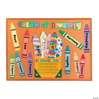 Do It Yourself! Crayons in a Box Bulletin Board Set Oriental Trading