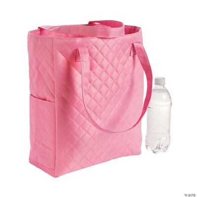 Personalized Quilted Light Pink Totes