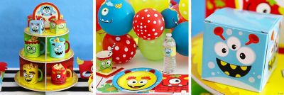 Mini Monsters Party Supplies