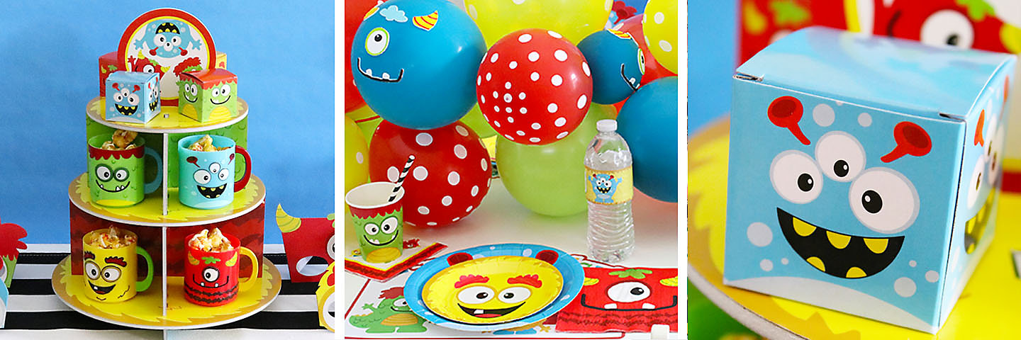 Mini Monsters Party Supplies