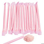 Light Pink Candy-Filled Straws - 240 Pc.