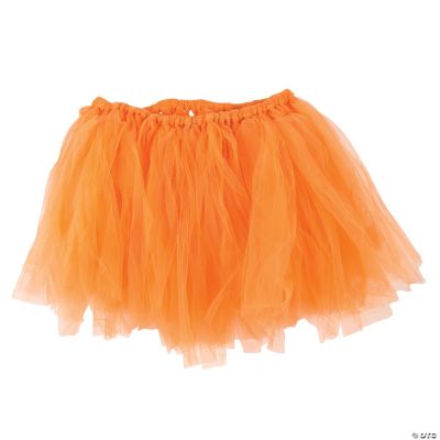 Orange Tulle Tutu Skirt for Adults Oriental Trading