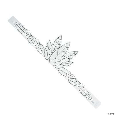 Color Your Own Feather Crowns - Oriental Trading - Discontinued